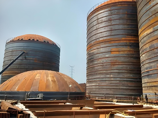 覃塘焦粉钢板仓